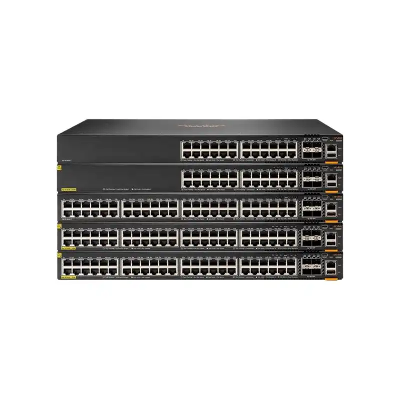 HPE Aruba 6200M 24G 4SFP+ Switch - Commutateur - distance max. d'empilage de 10 km - C3 - Géré - 24 x 10 - 1... (R8Q67A)_1